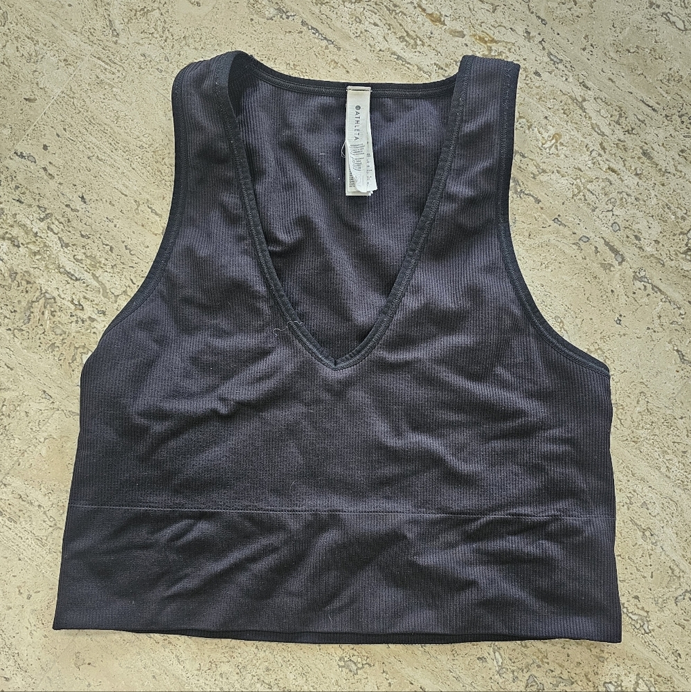 Athleta Aurora Seamless Crop Rib Tank - Picture 3 of 5